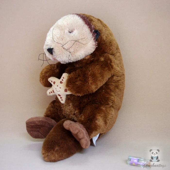 large otter stuffed animal