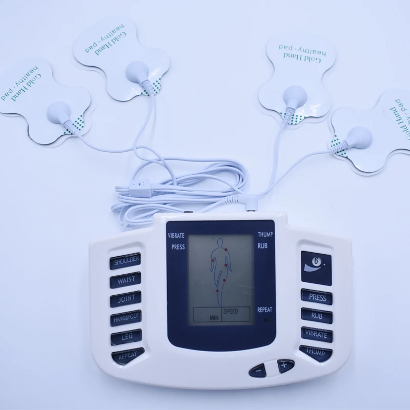 NEW!Health Care Electrical Muscle Body Stimulator Massageador Tens Acupuncture Therapy Machine Slimming Body Massager 16pcs pads NEW!Health Care Electrical Muscle Body Stimulator Massageador Tens Acupuncture Therapy Machine Slimming Body Massager 16pcs pads
