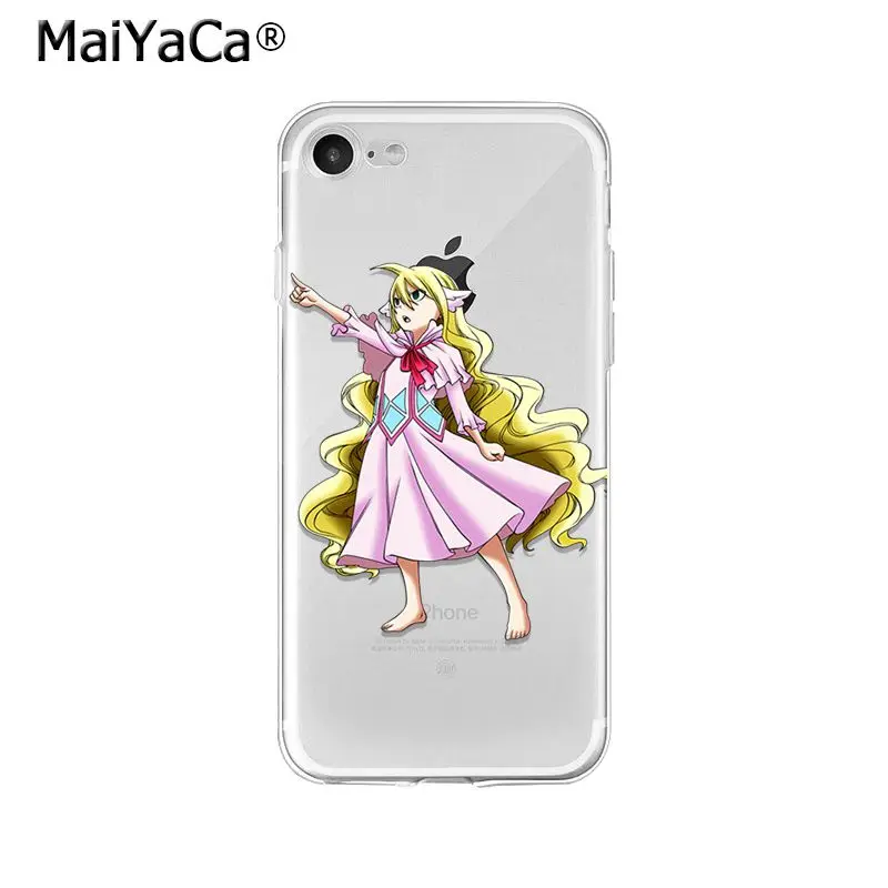 Мягкий чехол для телефона MaiYaCa из ТПУ с аниме Феи хвостом Apple iPhone 8 7 6 6S Plus X XS MAX 5 5S SE