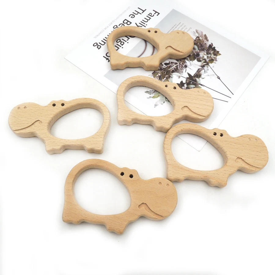 10 шт. детский деревянный Прорезыватель для зубов 98 мм 120 мм|baby wooden teether|teether babybaby