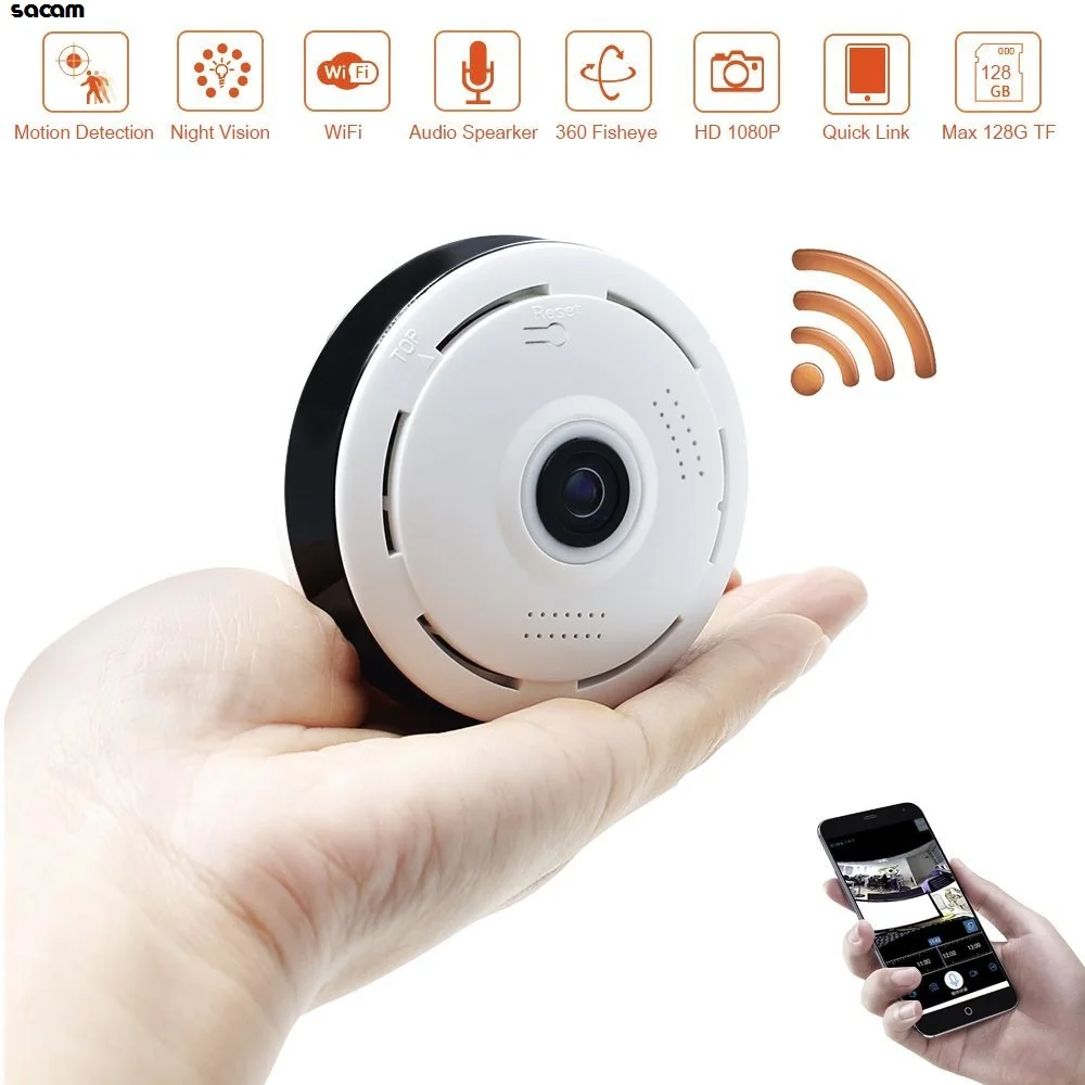 Мини интернет камера. Видеокамера панорамная IP Panoramic Camera v380 2.0. Камера v380 IP Wi-Fi. Беспроводная мини WIFI 1080p IP камера.