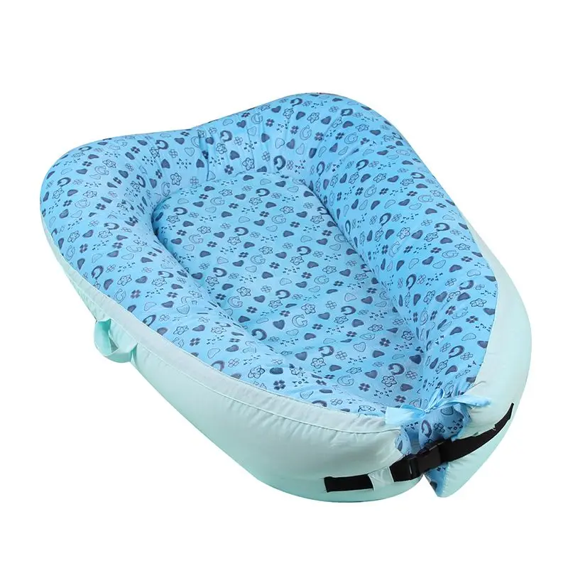  2019 New Multifunction Lightweight Double-sided Baby Nest for Newborn Baby Sleep Bed Portable Detac