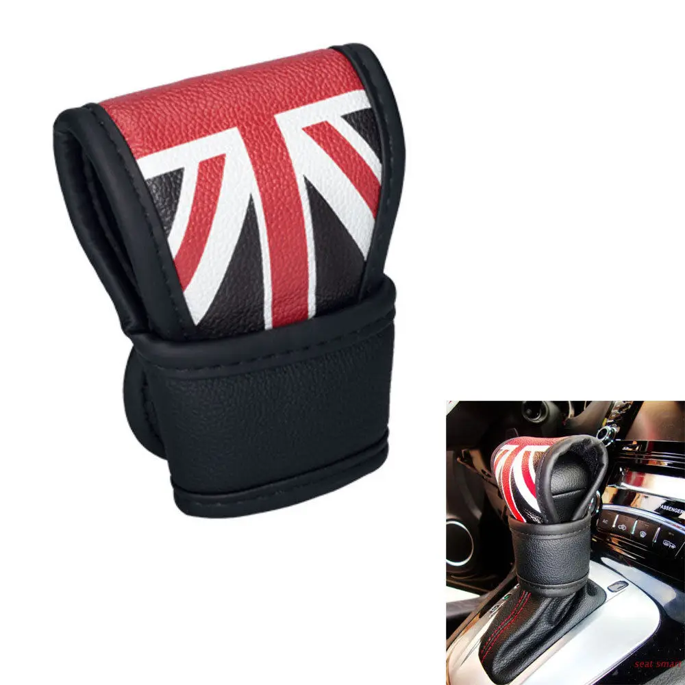 

Auto Universal Union Jack Uk Flag AT/MT Car Gear Shift Knob Cover Protector Fit For Mini Cooper F56 F55 R60 R59 R61 Car Styling
