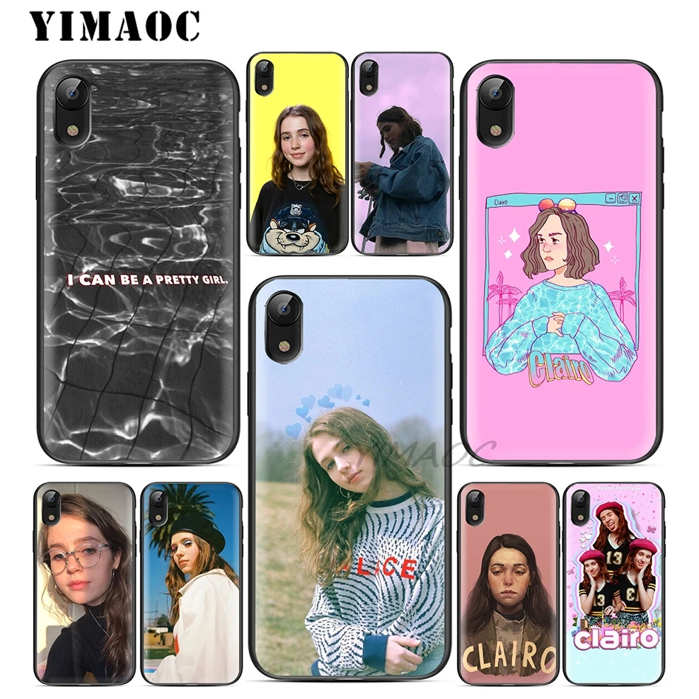 YIMAOC Clairo Singer Мягкий ТПУ Черный силиконовый чехол для iPhone X или 10 8 7 6 6S Plus 5 5S SE Xr Xs Max |