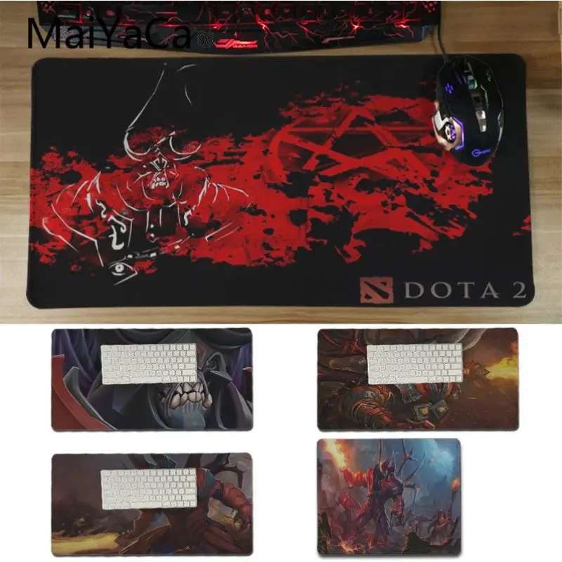 MaiYaCa Одежда высшего качества Dota 2 Doom противоскользящие прочный силиконовый Computermats излучения украсить ваш стол Нескользящие резиновые Pad