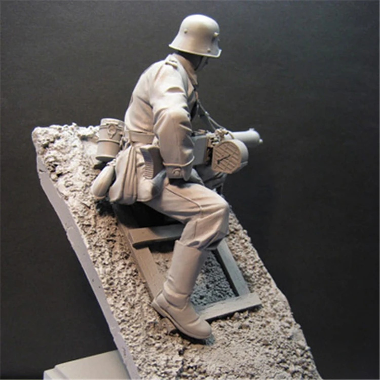 Comandante sem Pintura e Desmontado Escala Resina Figura Kit Ww2 16127d 1 - 16 11 Brinquedos e hobbies