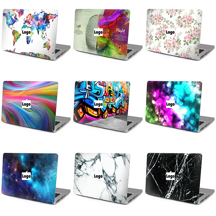 GOOYIYO - Laptop Sticker For Macbook Air Retina Pro 11 13 15 Top Vinyl Decal Painting Laptop Skin
