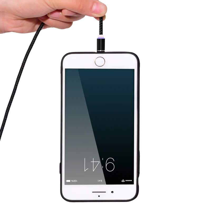 Магнитный 8pin Micro USB Type C Кабель адаптер NOHON быстрая зарядка для iOS iPhone XR XS Max X Xiaomi Android