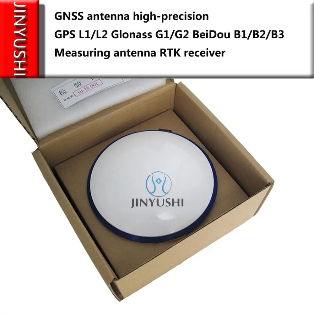 Антенна JINYUSHI для GPS L1/L2 Glonass G1/G2 BeiDou B1/B2/B3 высокоточная измерительная антенна