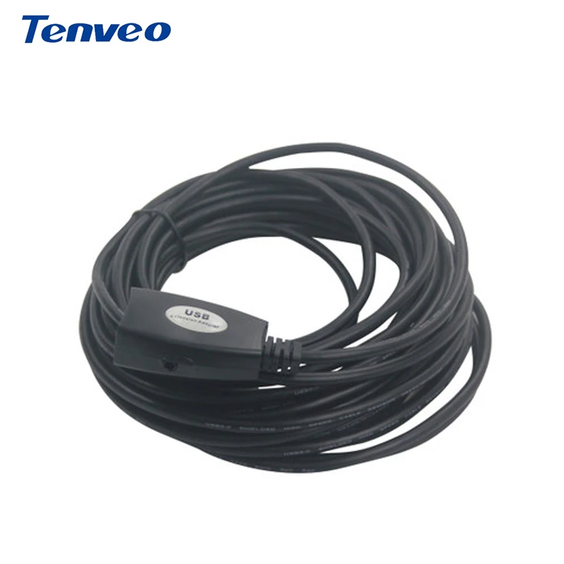 Tenveo 5 м Кабель USB 2 0 кабель удлинитель для усиления сигнала шнура яркости высокого