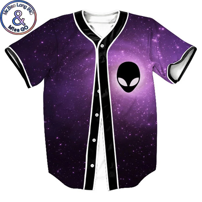 3D-Alien-Baseball-T-Shirt-Men-2017-Galaxy-Print-Baseball-Jersey-Short-Sleeve-Slim-Fit-Men