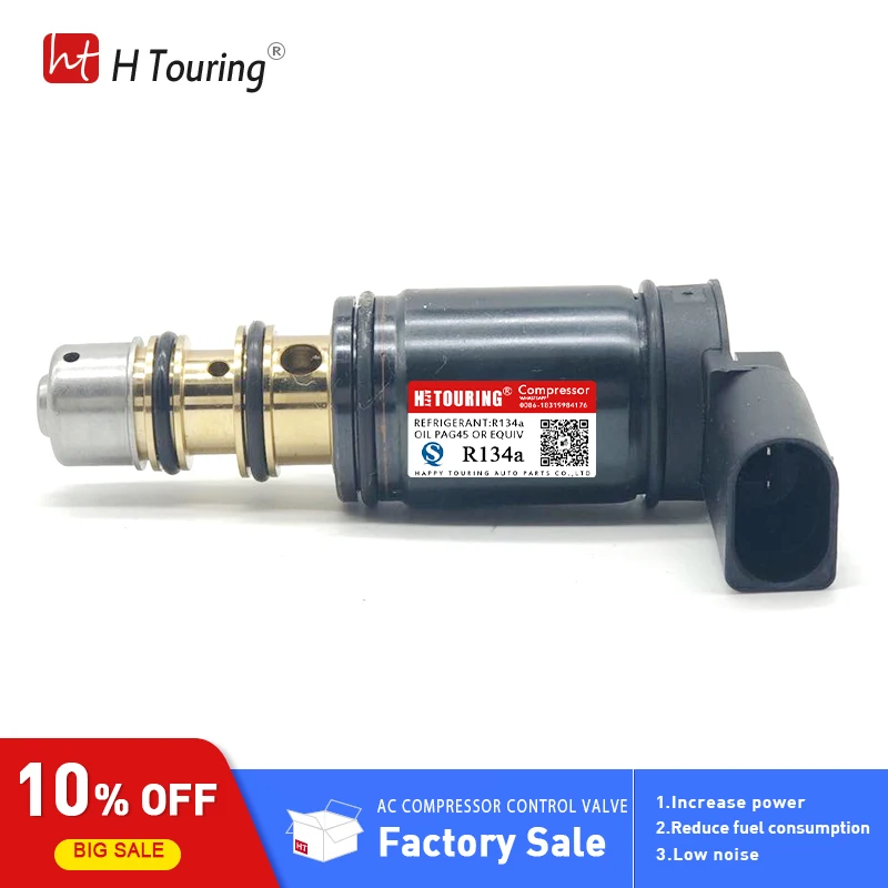 AC Compressor Control Solenoid Valve for Audi Volkswagen 6SEU14C