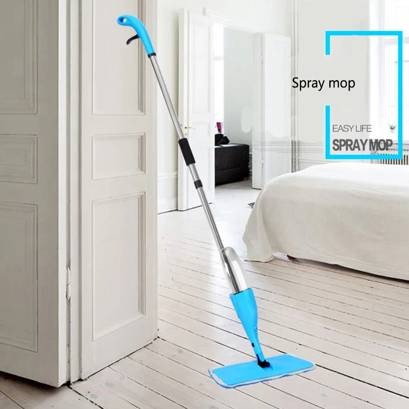Congis Magic Spray Mop Microfiber Cloth Floor Windows Clean Mop Home kitchen Bathroom Dedicated