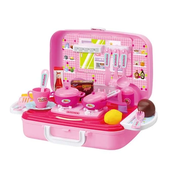 

Children Simulation Kitchen Toys Cosmetics Tools Doctor Role Play Set Toys Boy Girl Plastic Pretend for Kids Gifts