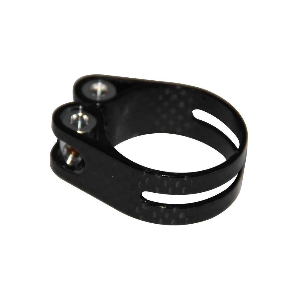 14g Road Bicycle Seatpost Clamp Carbon Fiber Bike Seat Pole Clamps 34