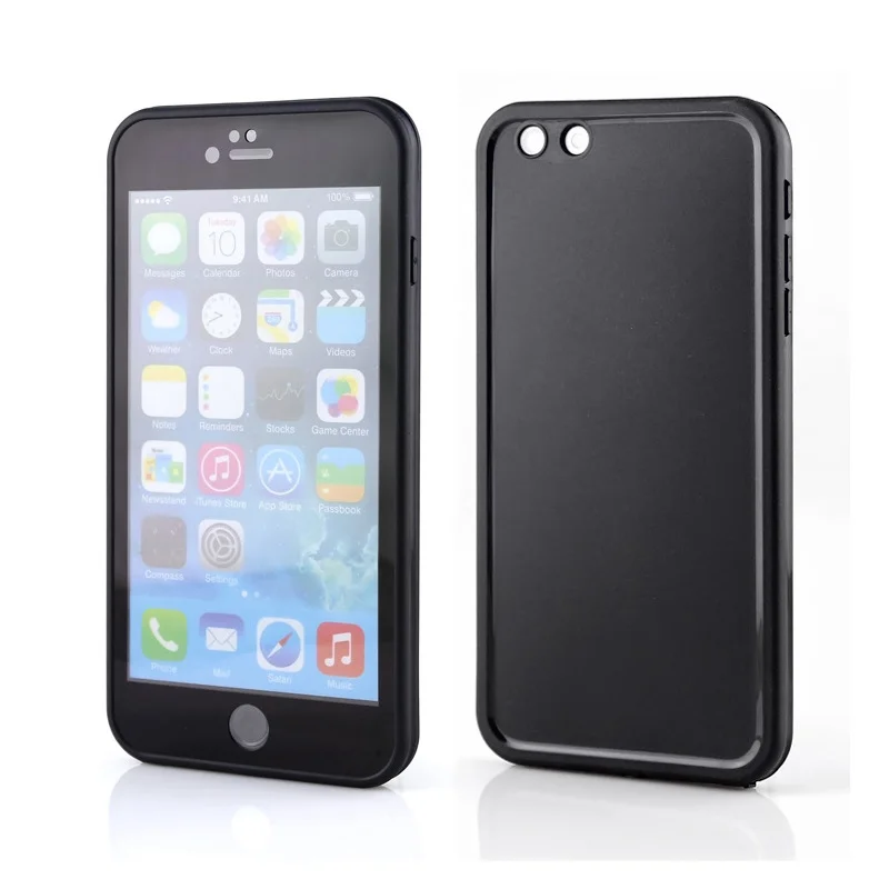 الرياضة في الهواء الطلق اليومية للماء مقاومة للماء TPU الهاتف غطاء إطار هاتف محمول ل فون 7 6 زائد 6 s 5 s 5 se fundas كوكه