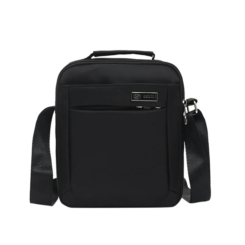 

Bag Man Cross Body 2019 Men's Fashion Casual Solid Color Business Shoulder Bag Retro Multi-function Outdoor Messenger Bags