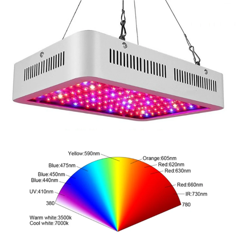 1000 Вт 2000 Вт светодиодный высокий светодиодный завод лампы для роста чипы лампа для выращивания растений Полный спектр водонепроницаемый