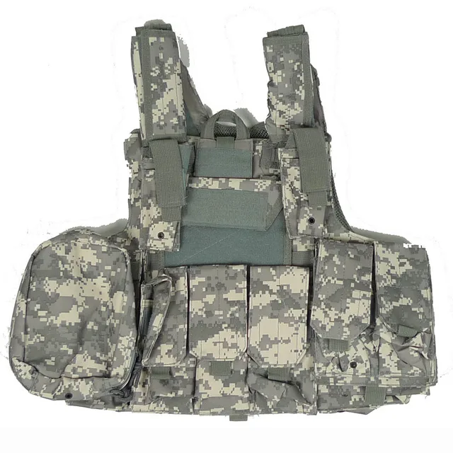 usmc airsoft men tactical vest military wargame body molle combat