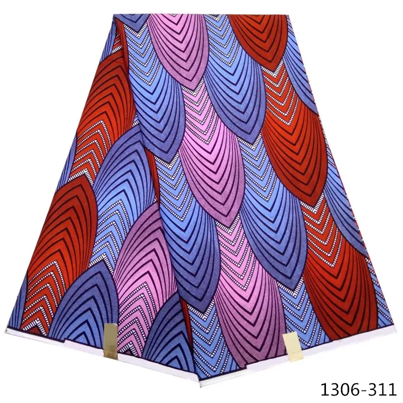 

African wax printed fabric veritable wax 100% Cotton nigeria style real ankara Africa java wax fabric ! 1306-31