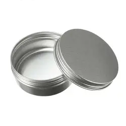 Пустой алюминиевая баночка для крема олова косметический контейнеры для гигиенической помады ногтей Derocation художественный чайник