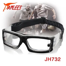 wholesale basketball goggles sport eyewear prescription soccer glasses with soft silicone pad adjustable strap free shipping