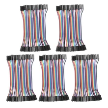 200 шт 10 см 2,54 мм Женский для макетной платы навесные провода кабель для Arduino