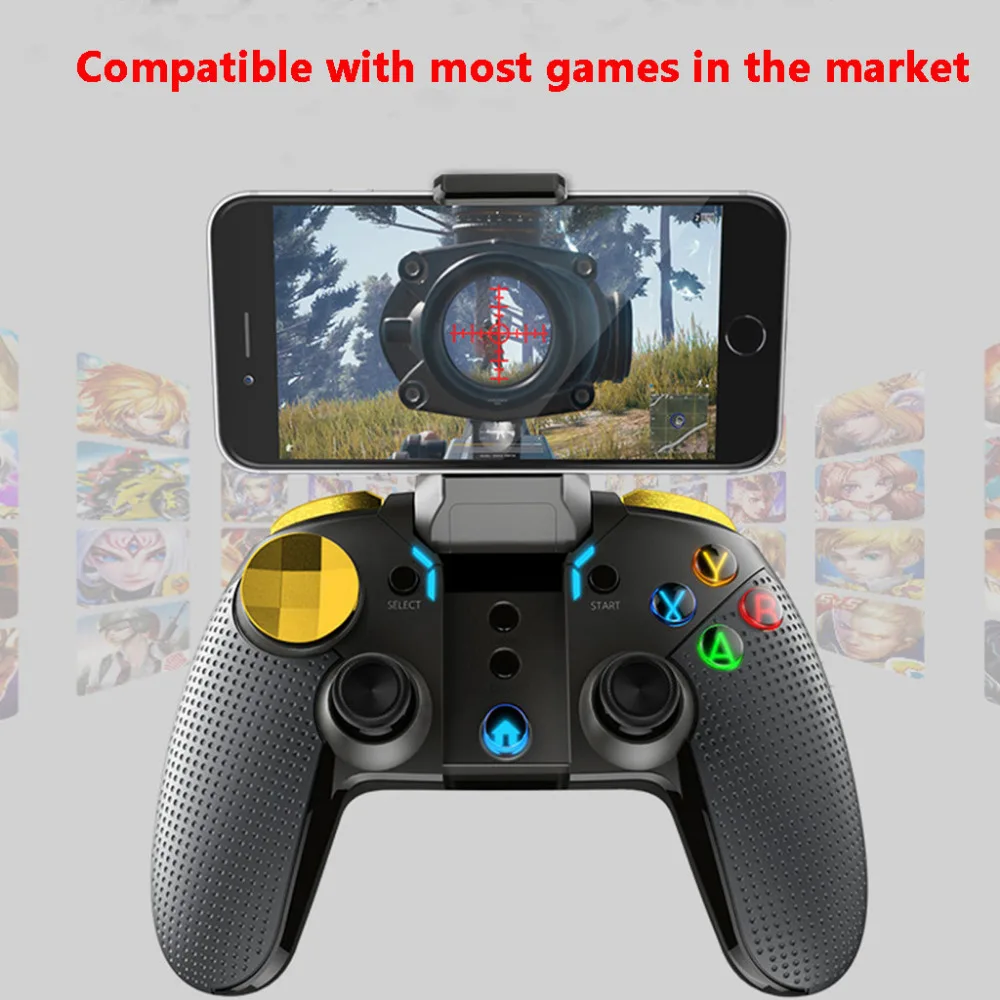New Arrival 2019 Bluetooth Gamepad Game Controller Joypad Direct Play PUBG Mobile iOSAndroid Turbo Acceler 40MR25 (1)