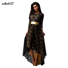 Neue Mode Frauen Kleiden Echo657 Heißer Verkauf Frauen Spitze Abend Formales Partei Abendkleid Langes Kleid Dezember 15