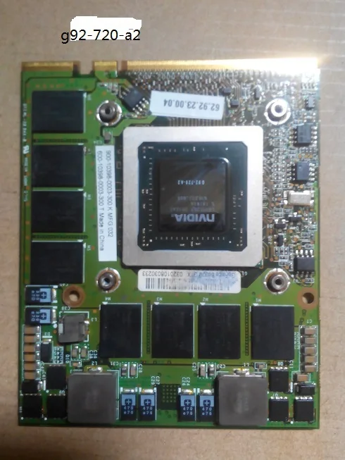 

Wholesales Nvidia Quadro video card 8800M 8800MGTX 512MB DDR3 MXM III Video Graphic Card nVidia G92-720-A2 Chipset card