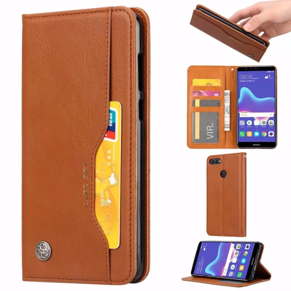 

Luxury High Quality Wallet With Card Slot Flip Cover Leather Case For Xiaomi Mi 8 Lite Phone Protective Cover Cases