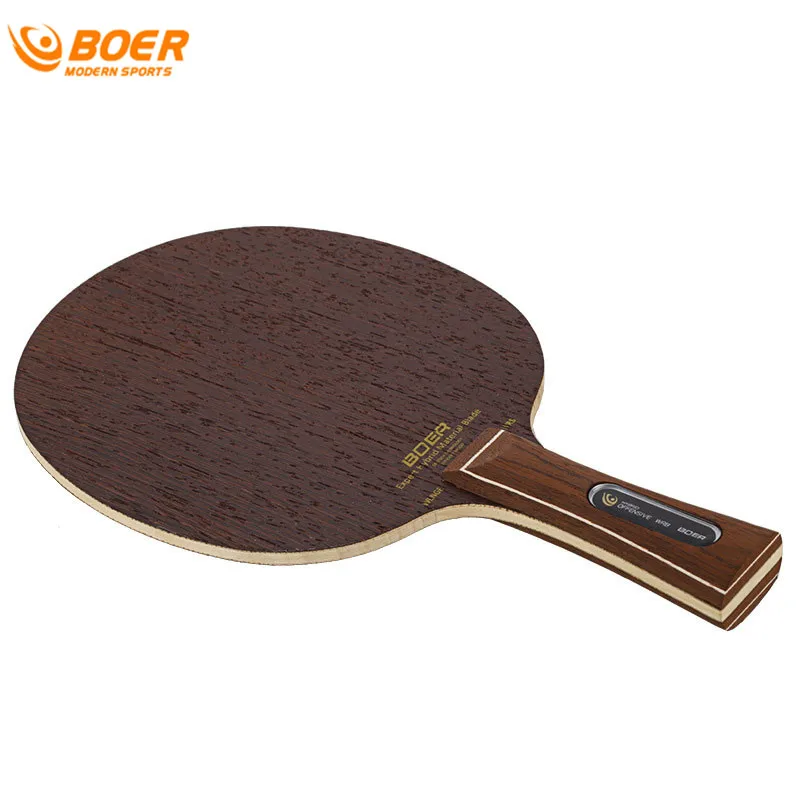 

BOER Original XVT Ebony 7 Layers Wood Plus Carbon Fiber Table Tennis Racket Ping Pong Blade Bat Paddle Fast Attack Free Shipping