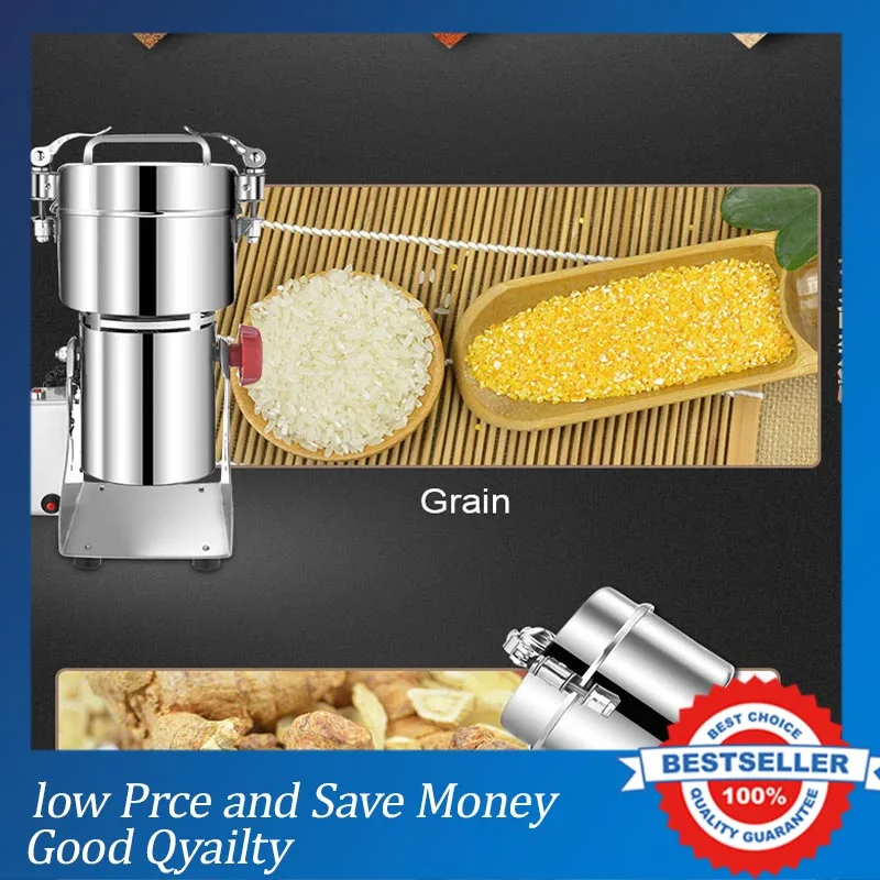 

700G Hot Sale 2500W Electric Corn Mill 220V/110V Powder Machine