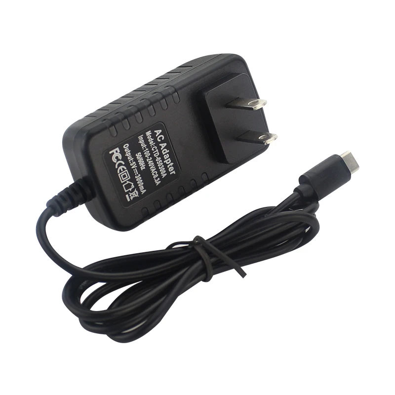 Universal Type-C Power Adapter Charger for Raspberry Pi 4 - 5V 3A Multi-Plug Options