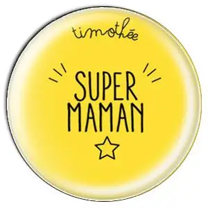 ZDYING 5 шт./лот Je Une Suis Qui Mamie Dechire круглый стеклянный кабошон французский супер Maman купол для DIY Драгоценности камеи результаты - Цвет: SU014