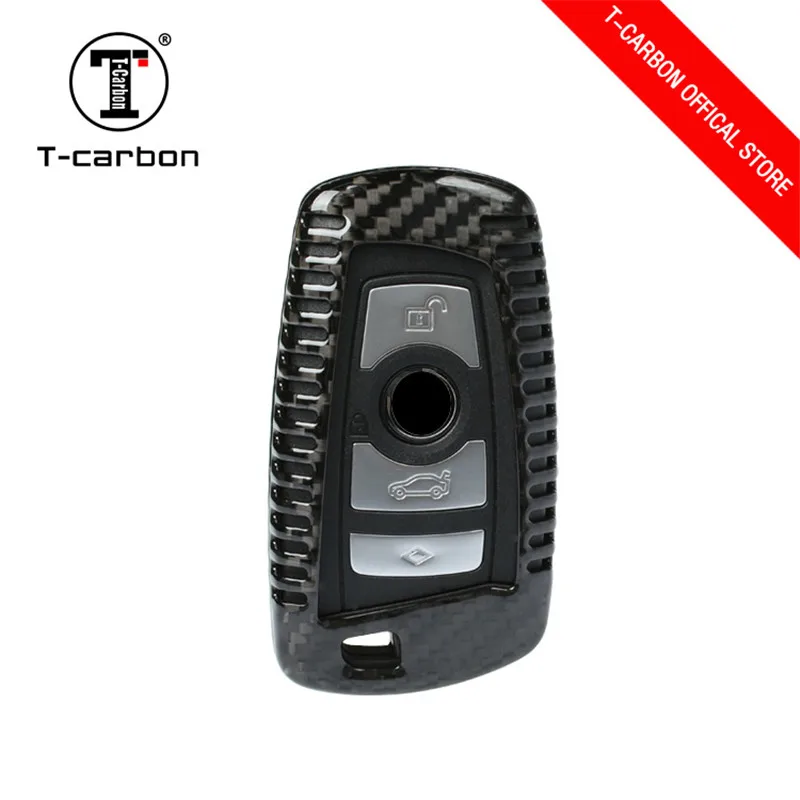 

Car Styling Carbon Fiber Remote Key Cover Case Fit For BMW F05 F10 F20 F30 Z4 X1 X4 X6 M1 M3 Car Key Chain Key Ring Car Covers