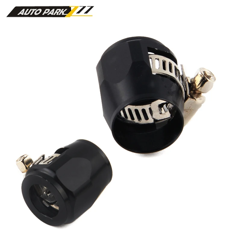 Aluminum Oil Fuel Hose HEX Finishers Hose Connectors AN oil cooler Hose