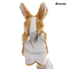 Новинка, 1 шт., кукольная перчатка в виде кролика, плюшевая игрушка для детей, подарок для детей