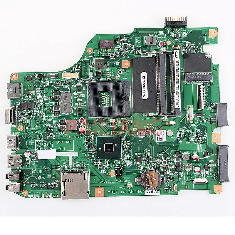 Материнская плата PAILIANG для ноутбука DELL N5040 1540 материнская ПК HM57 CN 0RMRWP DV15 10263 1 48 4ip01.