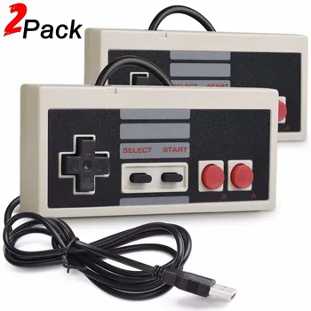 

Classic wired usb controller gamepad joystick For NES game console Video Gaming Joypad for PC Mac Computer Windows