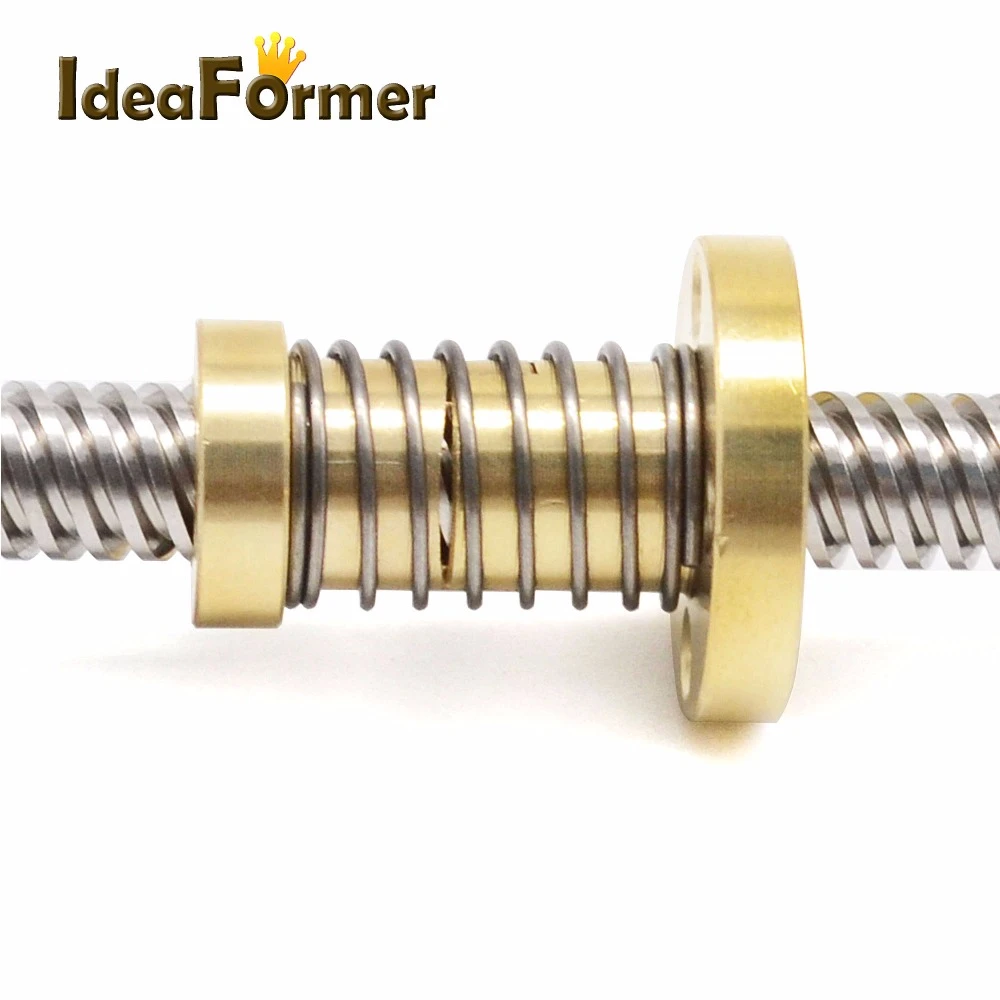 Lead Screw T8 8mm Anti-backlash Spring Loaded Nut For 3D Printer Trapezoidal Rod
