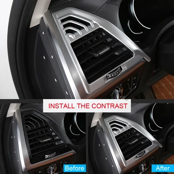 

Left Hand Drive! For BMW X3 G01 2018 ABS Plastic Interior Side Air Vent Outlet Cover Trim 2pcs Car Styling Accessories