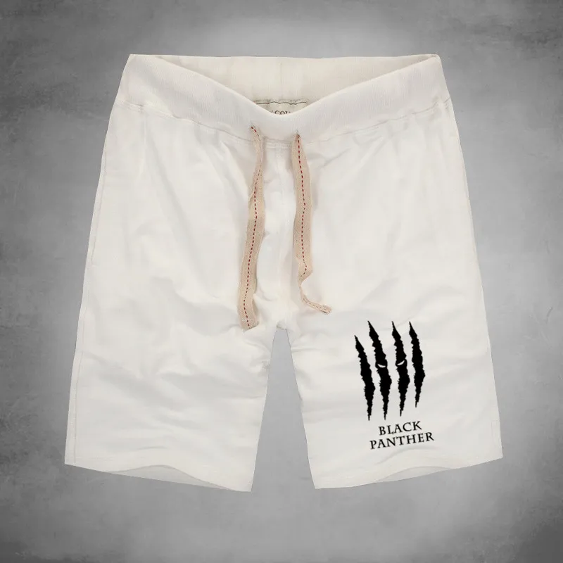 

1 Black Panther Print Shorts Men Fashion Women Black Panther Wakanda Vintage Shorts White Custom Shorts For Boys Hot Movie