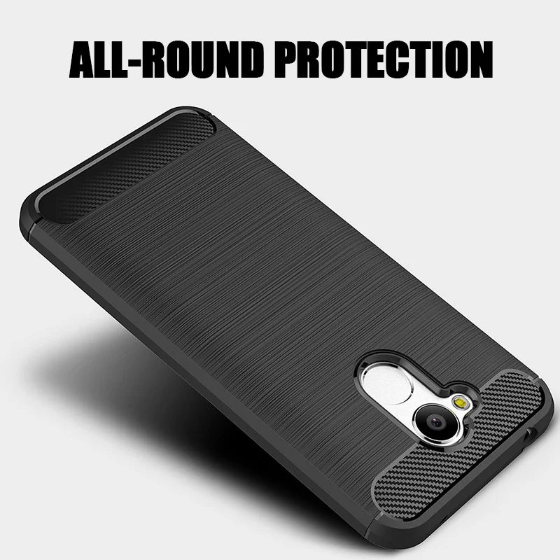 Plain Silicon Case For Huawei Honor 8 9 Honor 8 Lite Case Soft TPU Business Capa Fundas For Huawei Honor 6A 9 Honor 9 Lite Case  (2)