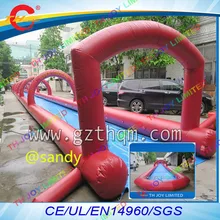 Воздуха до двери, гигантские уличные детские надувные бассейны для воды горка, горка города, большой надувной скольжения n горка