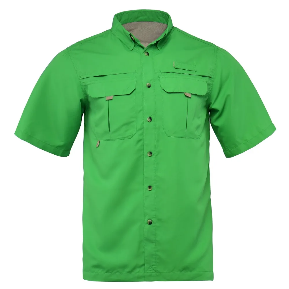 Летняя мужская рубашка для рыбалки, уличная рубашка, одежда для рыбалки, мужские походные рубашки, быстросохнущая UPF40+ УФ футболка, плюс размер США, M-XXL, camisa