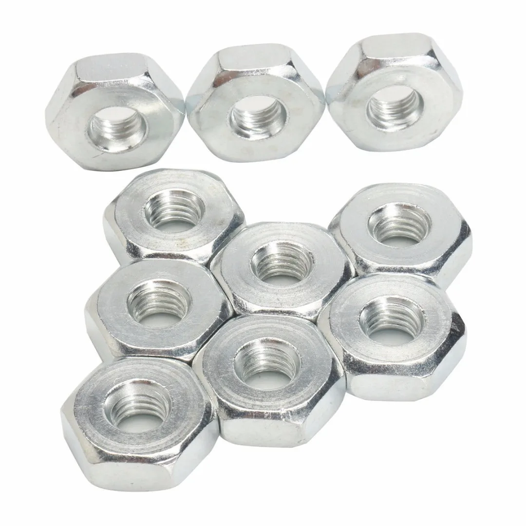 New Mayitr 10 PCS Guide Bar Nut Fit For MS180 MS250 MS381 MS361 MS440 MS660 Chainsaw Replacement