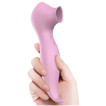 Electric Sucking Vibrators Massager Clitoris Stimulator Silicone Licking Vibrators USB Rechargeable Sex Toy for Women A1-1-188