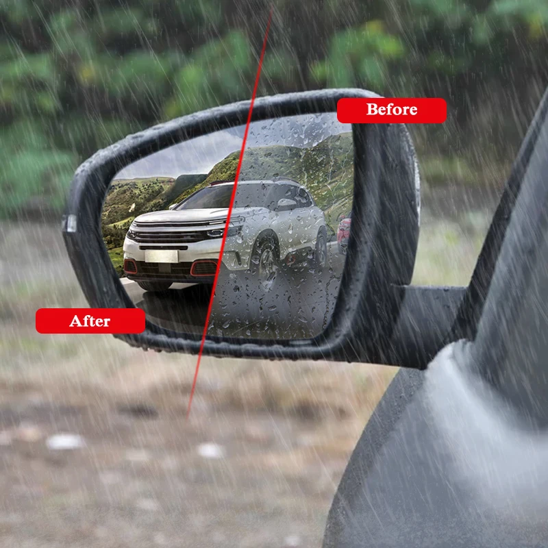 

Car Waterproof Anti Fog Film Rearview Mirror Film Sticker Sticker For Citroen C5 Aircross 2018-Present Window Clear Film Accerry