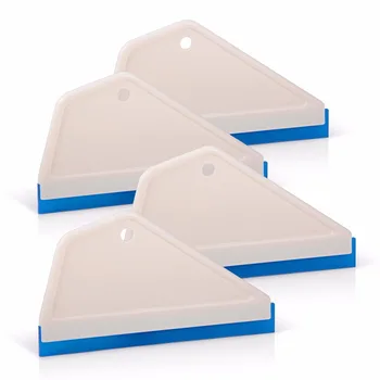 

EHDIS 4PCS Car Wrap Scraper Squeegee Water Wiper Scraper Vinyl Film Car Wrap Clean Rubber Squeegee Car Styling Auto Accessories